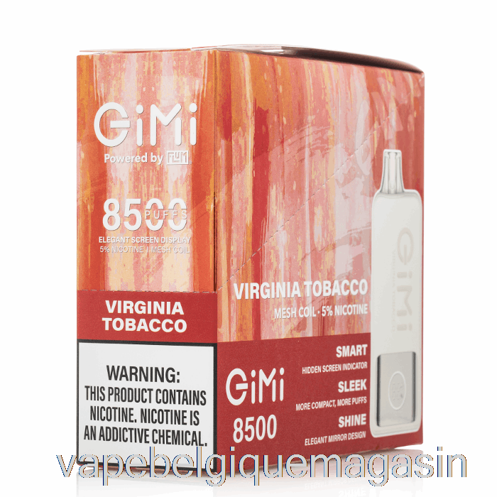 Vape Belgique [5-pack] Flum Gimi 8500 Jetable